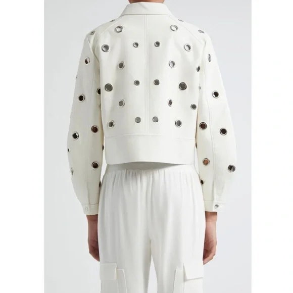 Cinq à Sept Harriet Faux Leather Jacket - Picture 3 of 9